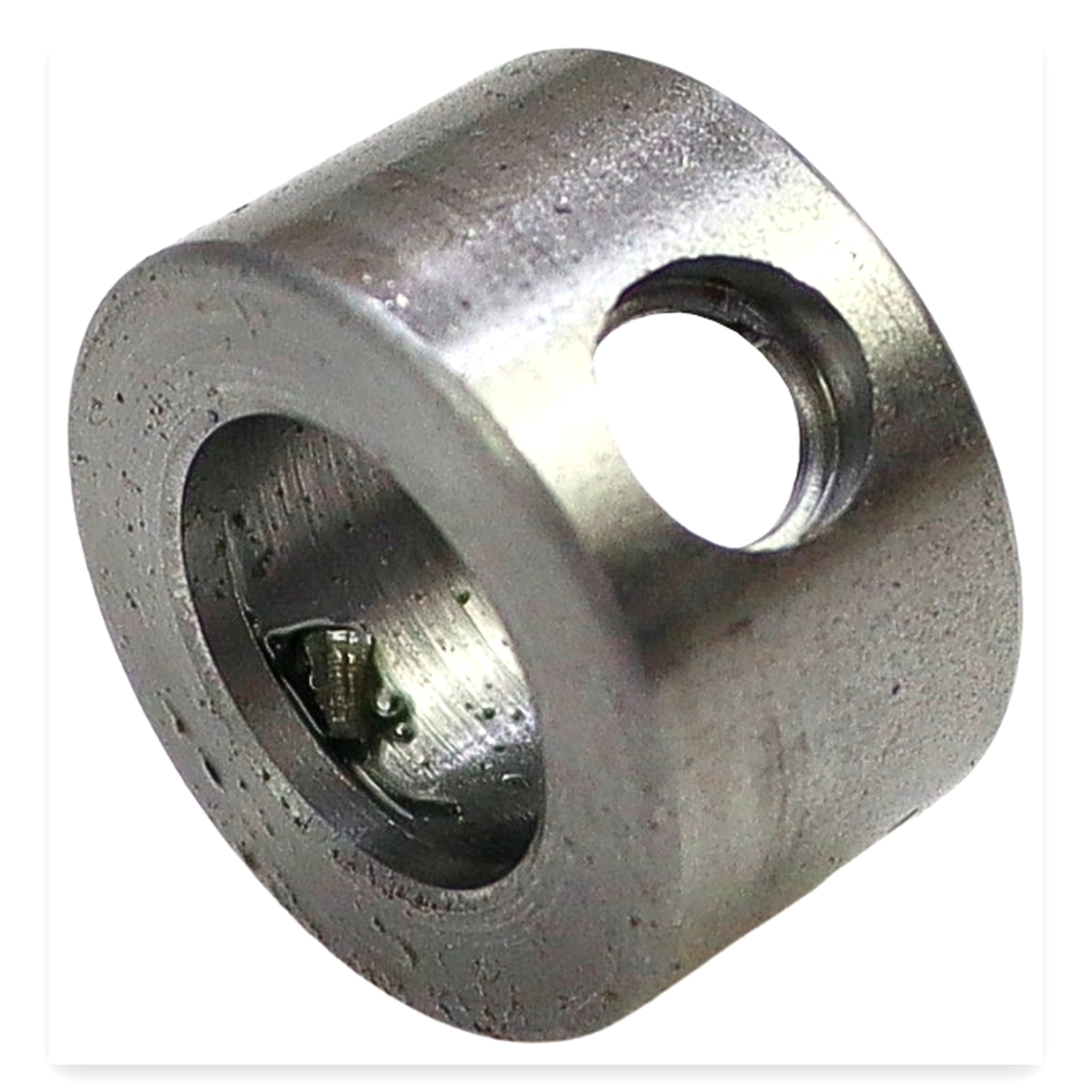 e8fdf7331e76d1c45288733edf006b31.jpg Tulejka oczko na rurkę FI-8 z otworem na śrubę przelewową 14,00 mm