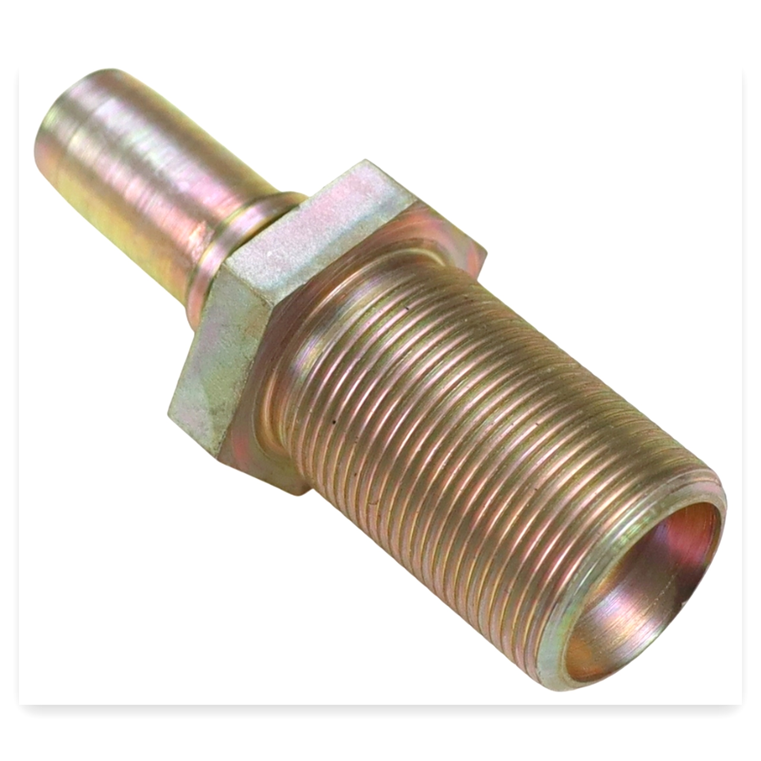 Końcówka węża teflonowego karbowanego PTFE DN15, typ B M26x1,5