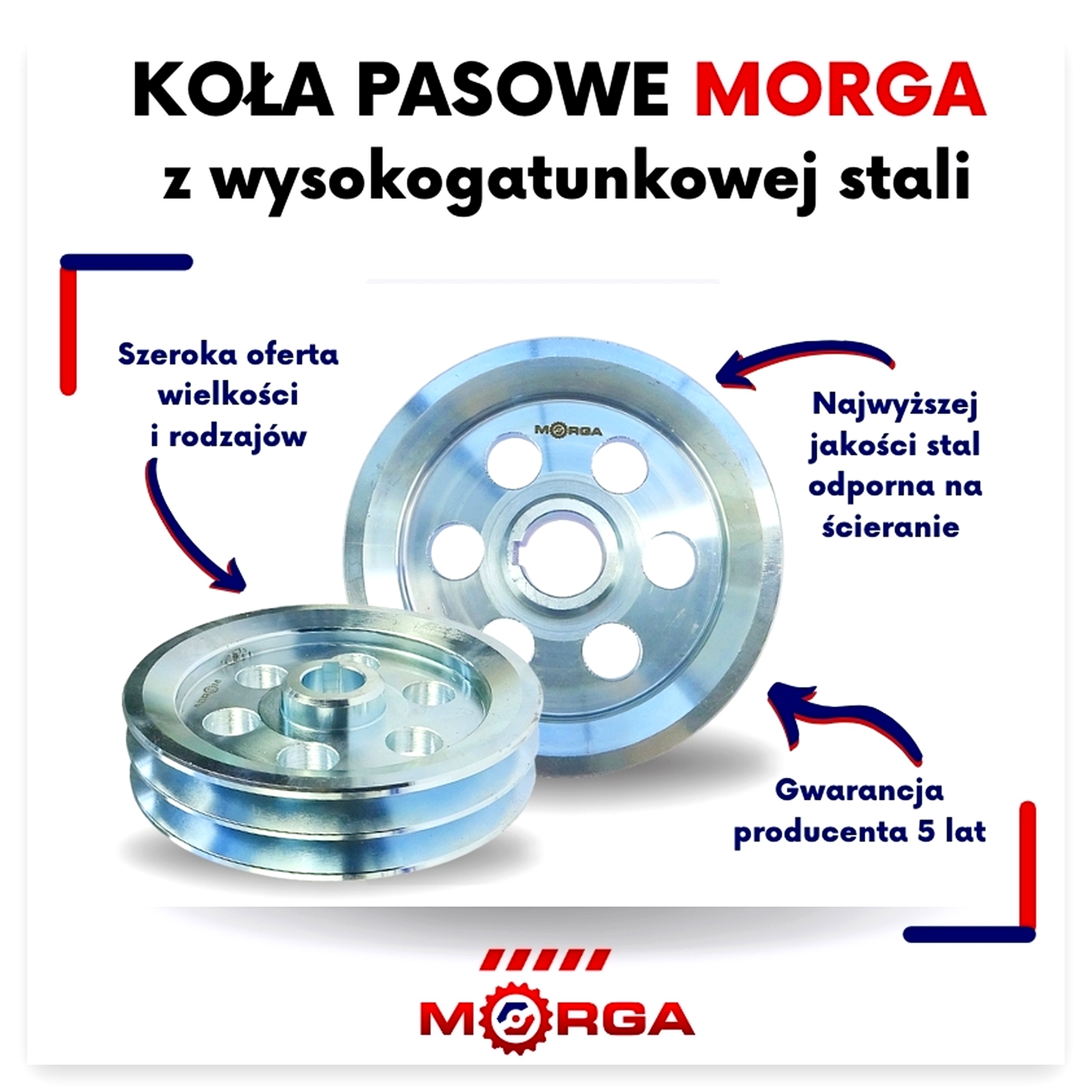 ed177987004d1bf791892098d0516adb.jpg Koło pasowe 1 pasek 1 SPB / 1 HB FI-200 otwór 24 mm stalowe MORGA