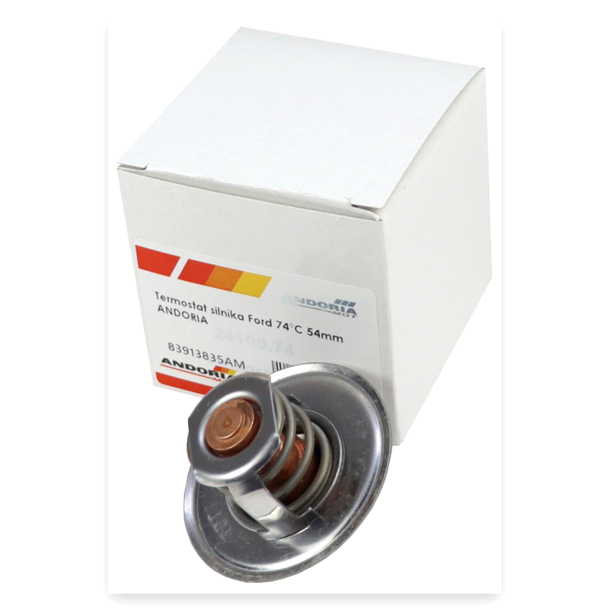 eea4e8d76dd320e9a10147de0c4f1833.jpg Termostat silnika Ford 74C 54 mm ANDORIA do ładowacza D-453