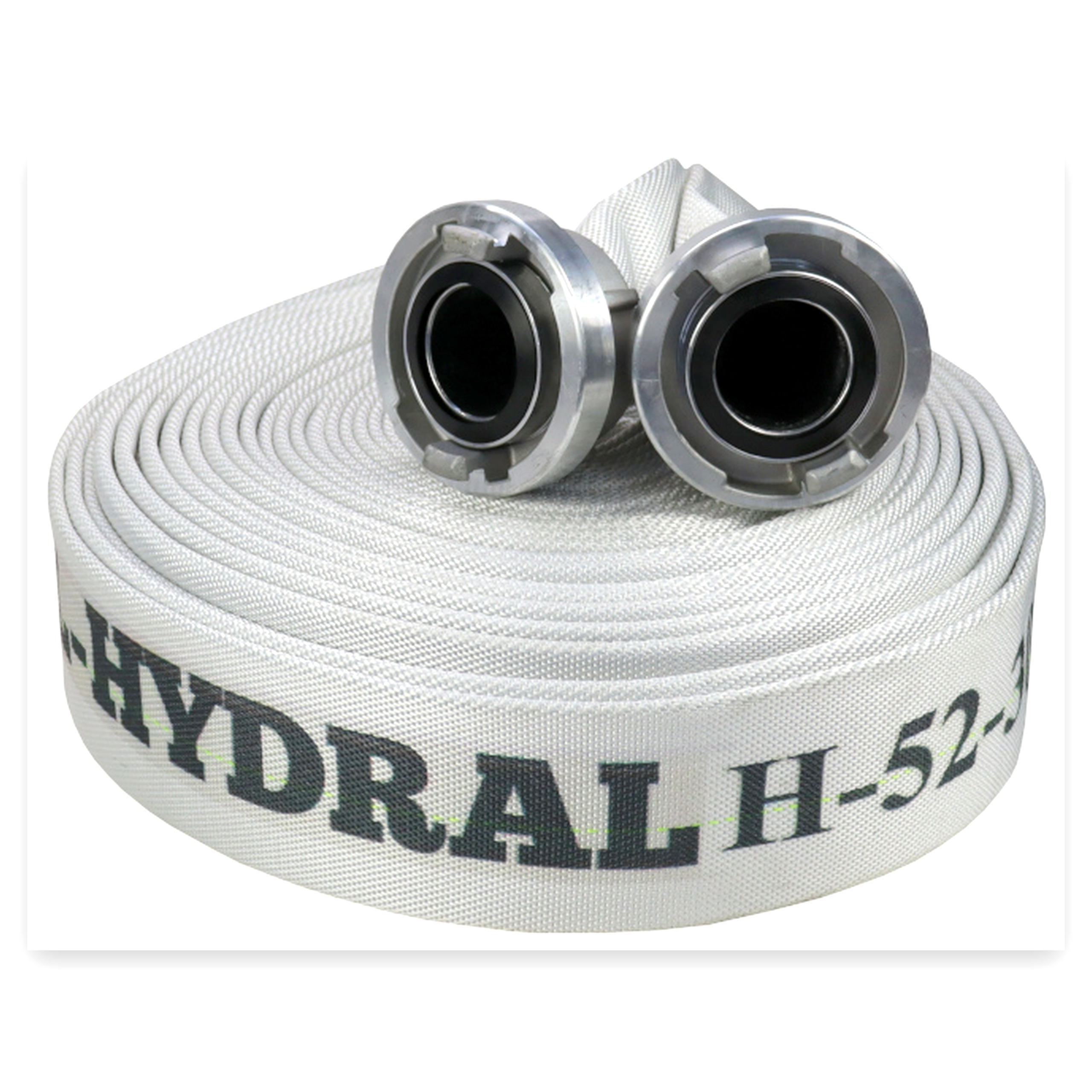 f0a4de4fd6164ad71efc8fca22362904.jpg Wąż strażacki motopompy ppoż. z końcówkami storz kolor biały FI-52 mm