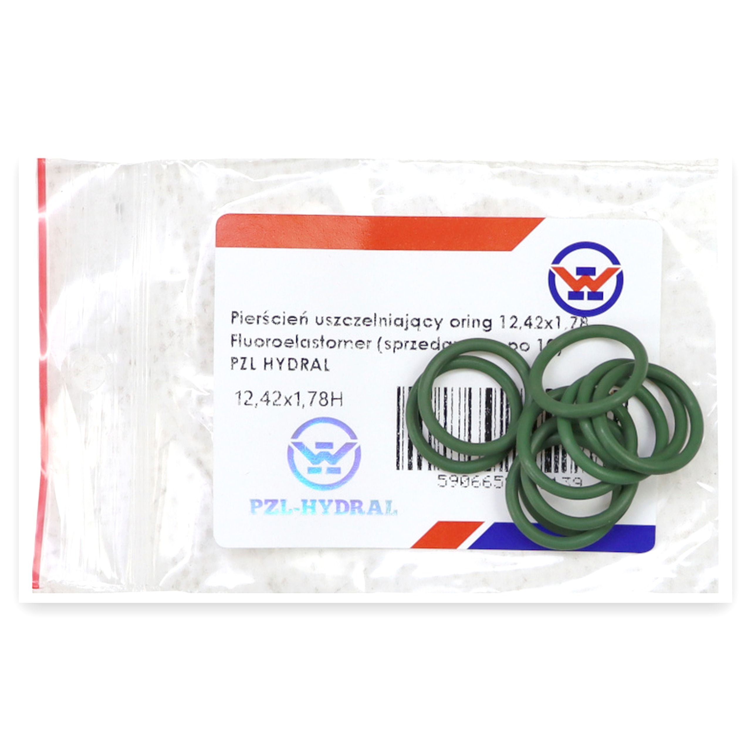 f35e07ac17fc5165a545cc191f7bf2f6.jpg Pierścień uszczelniający O-ring 12,42x1,78 oring Fluoroelastomer Viton PZL HYDRAL (sprzedawane po 10 szt - cena za szt )