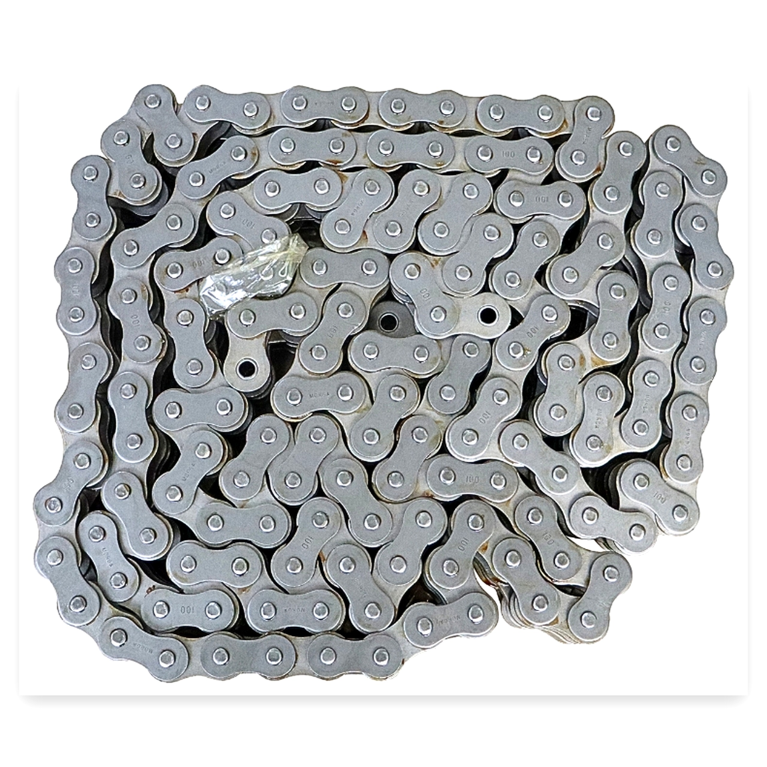 f61e3b80ce440549ecc57f1b9c16fb52.jpg Łańcuch rolkowy wzmocniony przemysłowy 100 (R2 ) 5 m hartowany MORGA