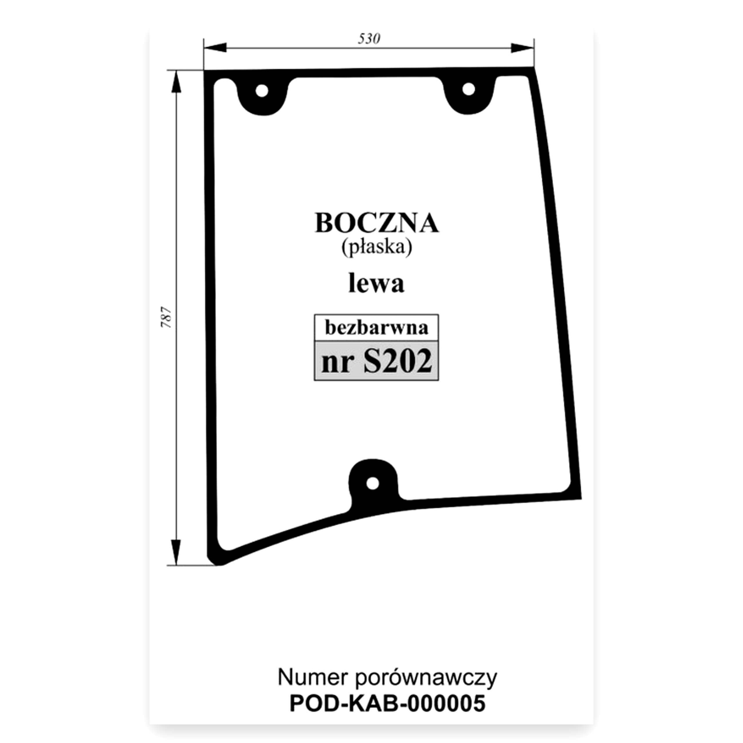 f91c28db0c5f0bc12241ea5a1a1d81d0.jpg Szyba boczna lewa do ciągnika Farmtrac