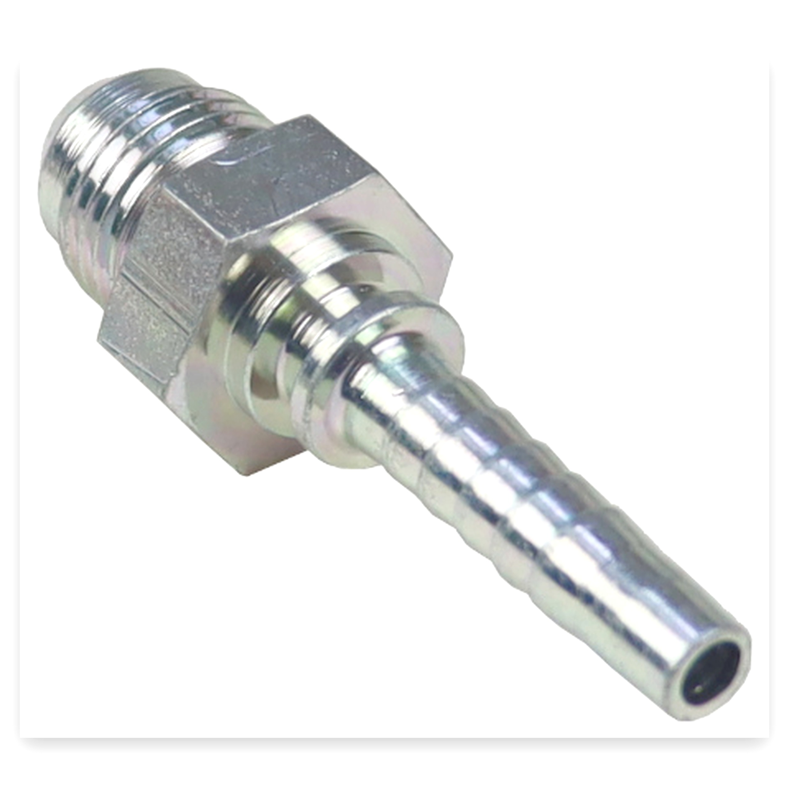 f9f81cdcbaa2e09b4db03276bc2a82e9.jpg Końcówka zakucie hydrauliczne JIC AGJ DN06 9/16 - 18 UNF (sprzedawane po 5) Premium HYDRAL