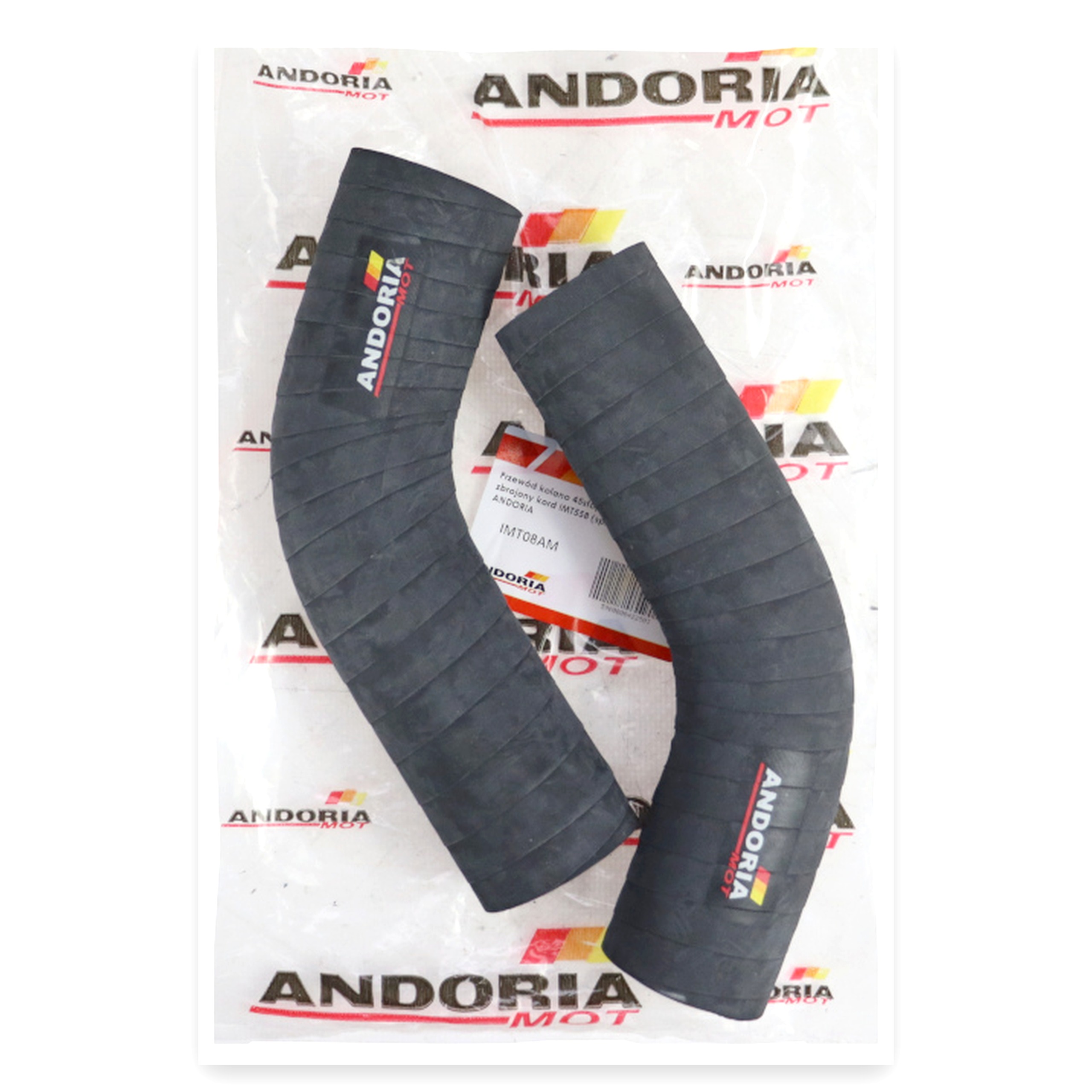 fa1dbaafb0c01cf636b113a82928abda.jpg Przewód kolano 45stopni FI-34,5x5 mm zbrojony kord IMT558 (sprzedawane