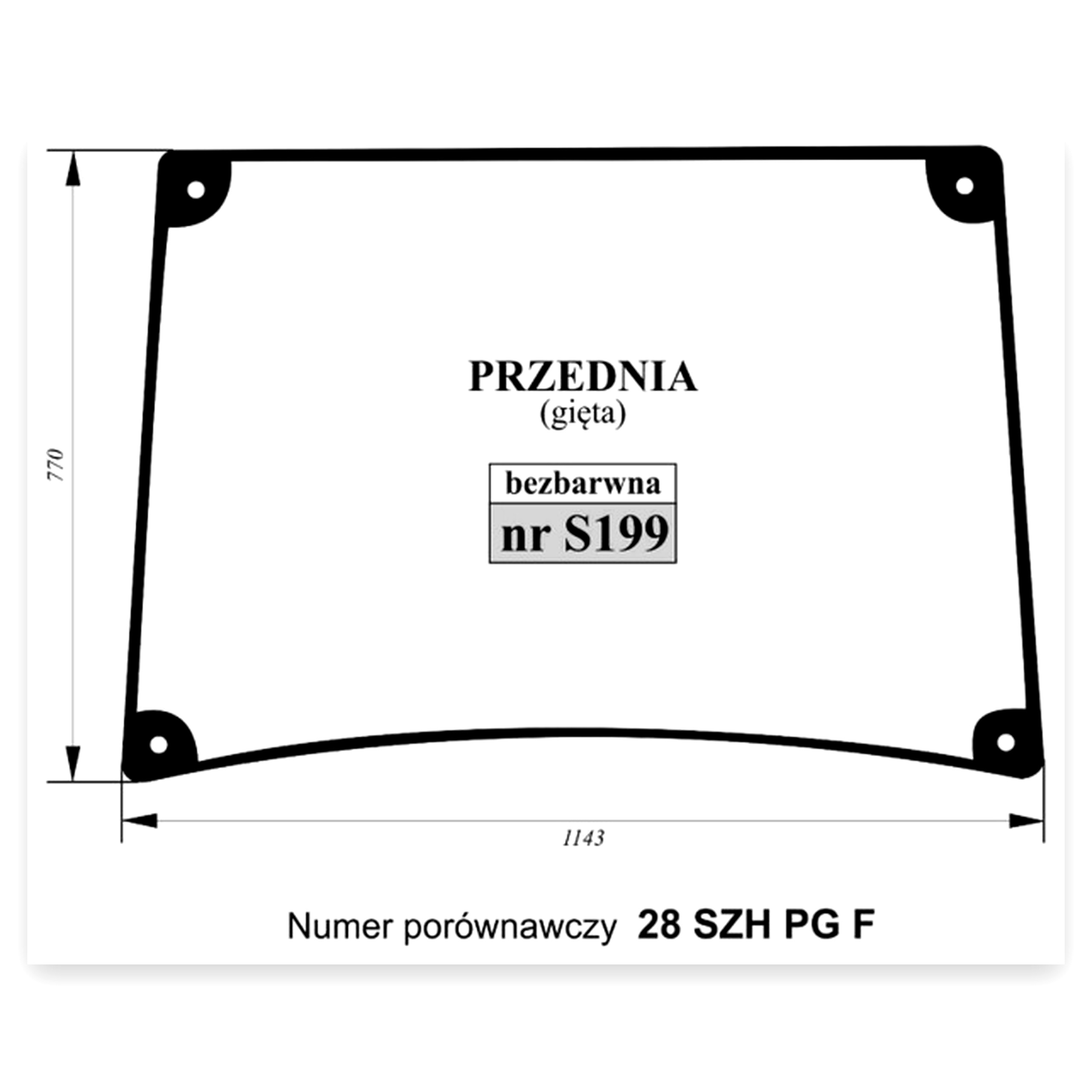 fd8c3f656c23f740df6c30b3a9817c90.jpg Szyba przednia gięta do ciągnika Farmtrac