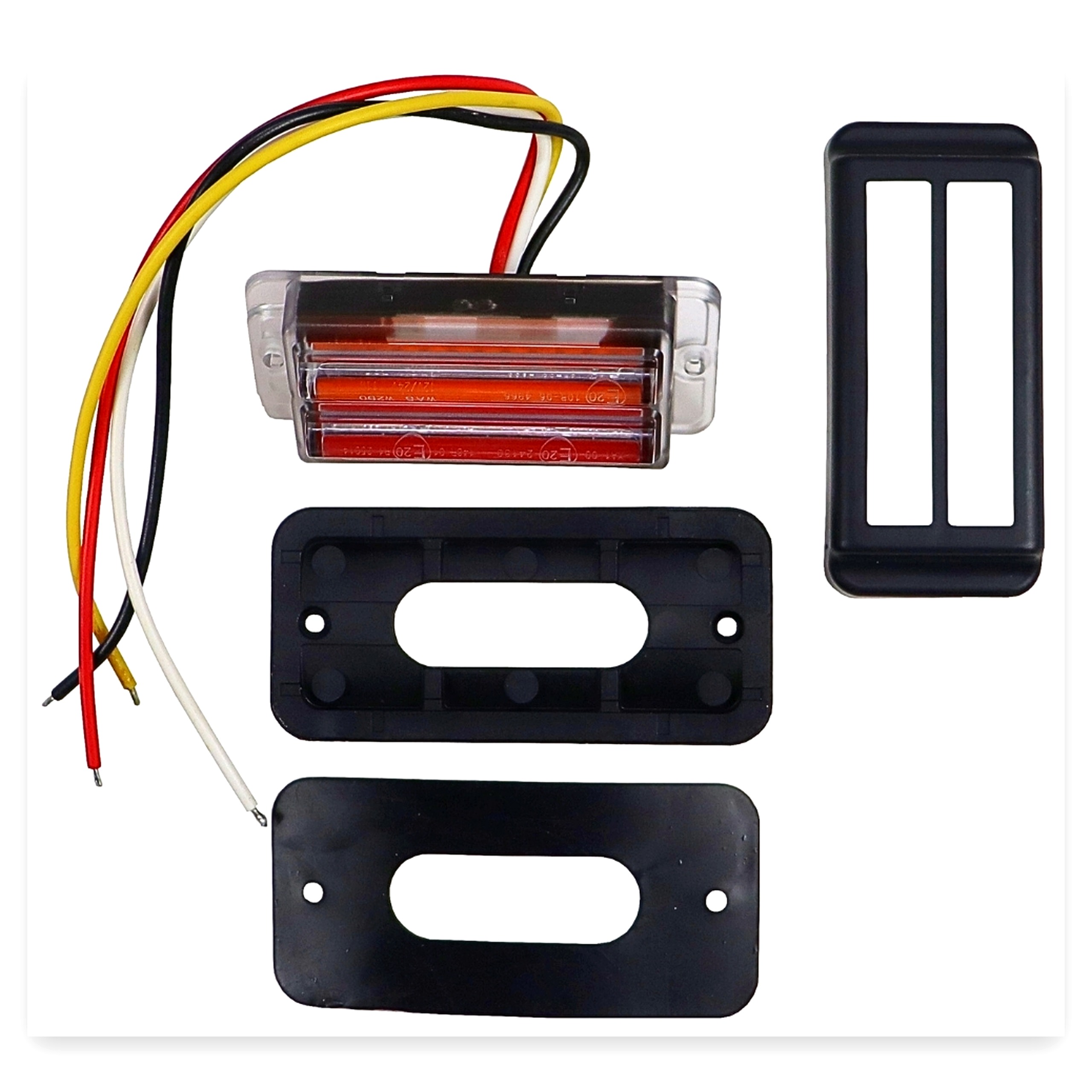 fe2407097910b7f43bb12246d34a2238.jpg Lampa ostrzegawcza LED V IP6 ze światłem pozycyjne - obrysowe tylne