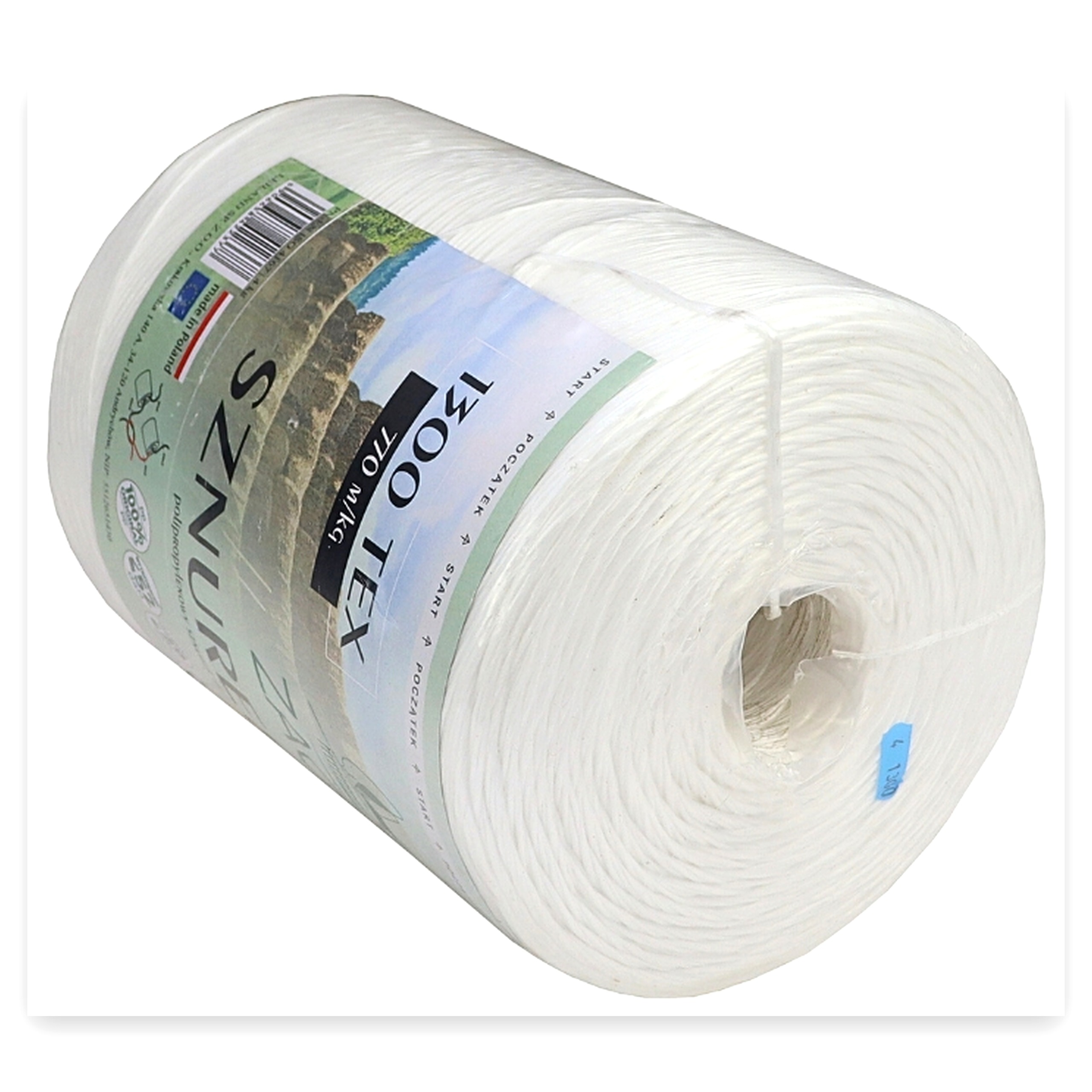 feeed72719bd8aea14560d150c79fc91.jpg Sznurek polipropylenowy TEXT-1300 PN-EN-ISO 4167 3000 m ZAGRODA