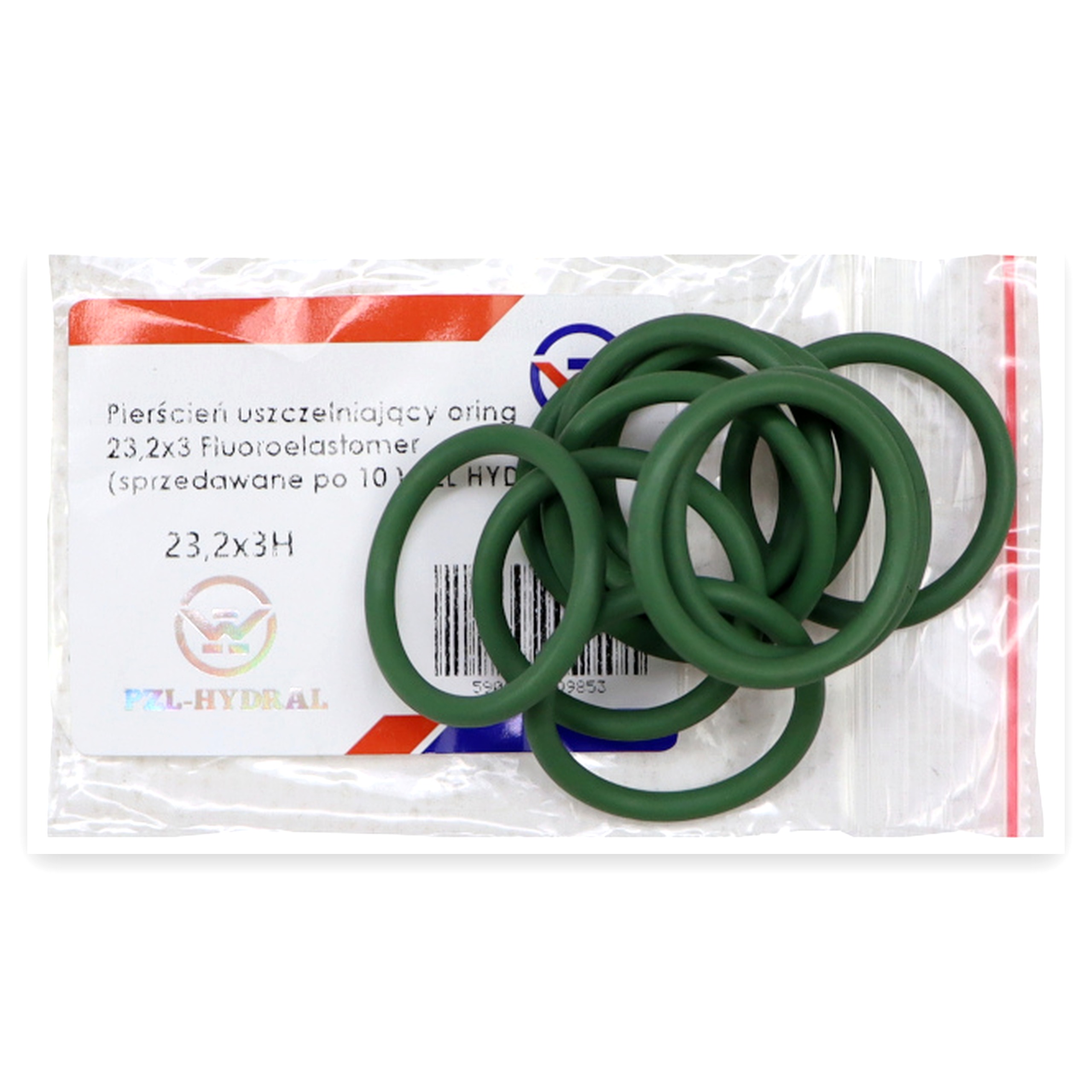 ff0070aaa2fe102c58f0375fa7c302b3.jpg Pierścień uszczelniający O-ring 23,2x3 oring Fluoroelastomer Viton PZL HYDRAL (sprzedawane po 10 szt - cena za szt )